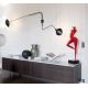 Wall lamp 2 arms - Serge Mouille Inspiration