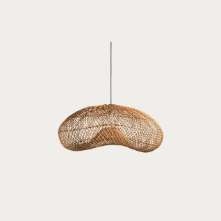 Rattan Bohemian-style Pendant Light