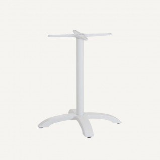 Vierkante Restauranttafel in aluminium en HPL Clarty