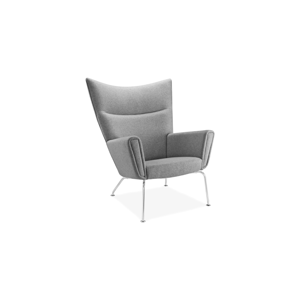 Wing lounge stoel - reproductie Hans Wegner -