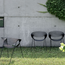 OUToo Metal Wire outdoor Chair - Filuferro