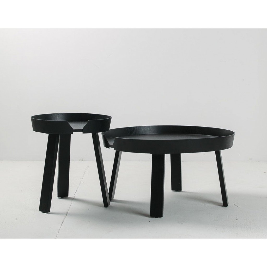 Wooden And Metal Coffee Table Sowa Modern Side Table