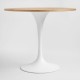 Table Tulipe Knoll en bois - Eero Saarinen