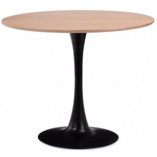 Table Tulipe Knoll en bois - Eero Saarinen