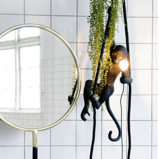 Monkey Pendant Lamp 