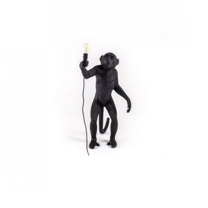 Monkey standing table lamp