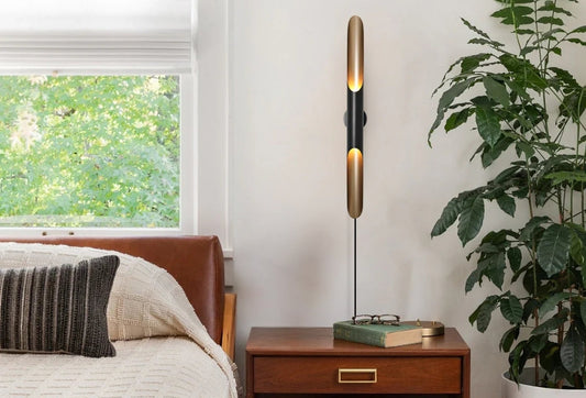 10 ways to decorate your home with a black and copper wall light