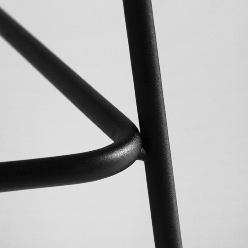 Gubi Black metal Bar stool