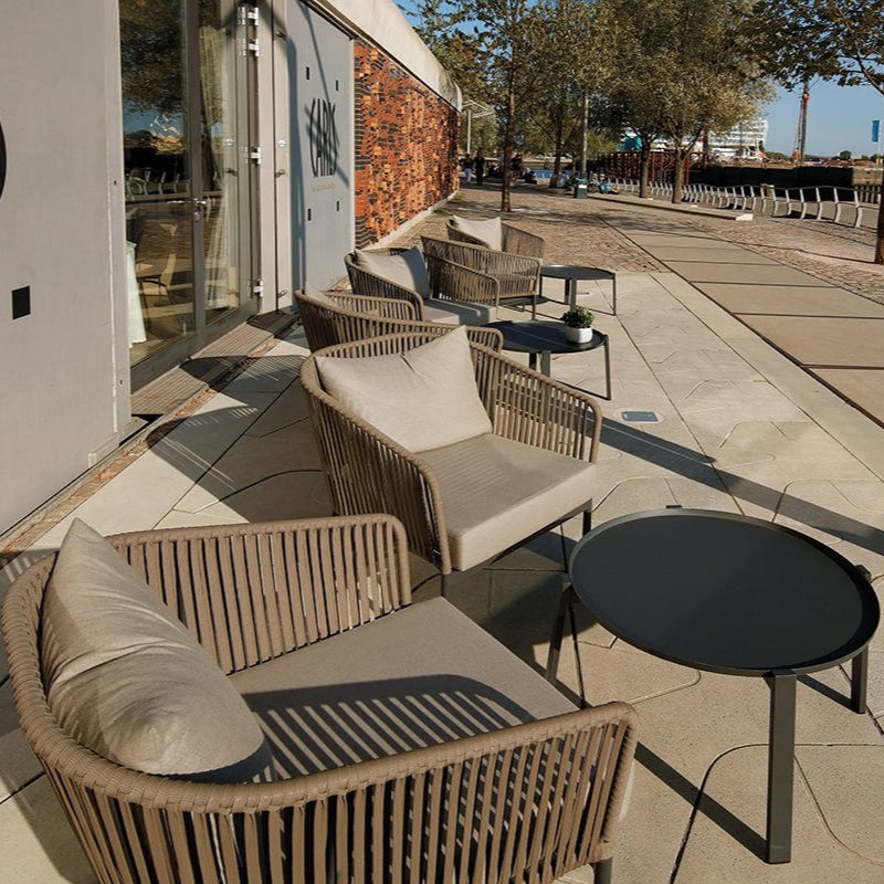 Patio Conversation Set Rattan 