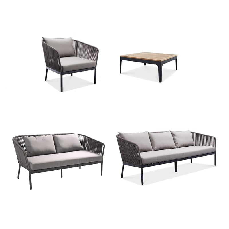 Patio Conversation Set Rattan 