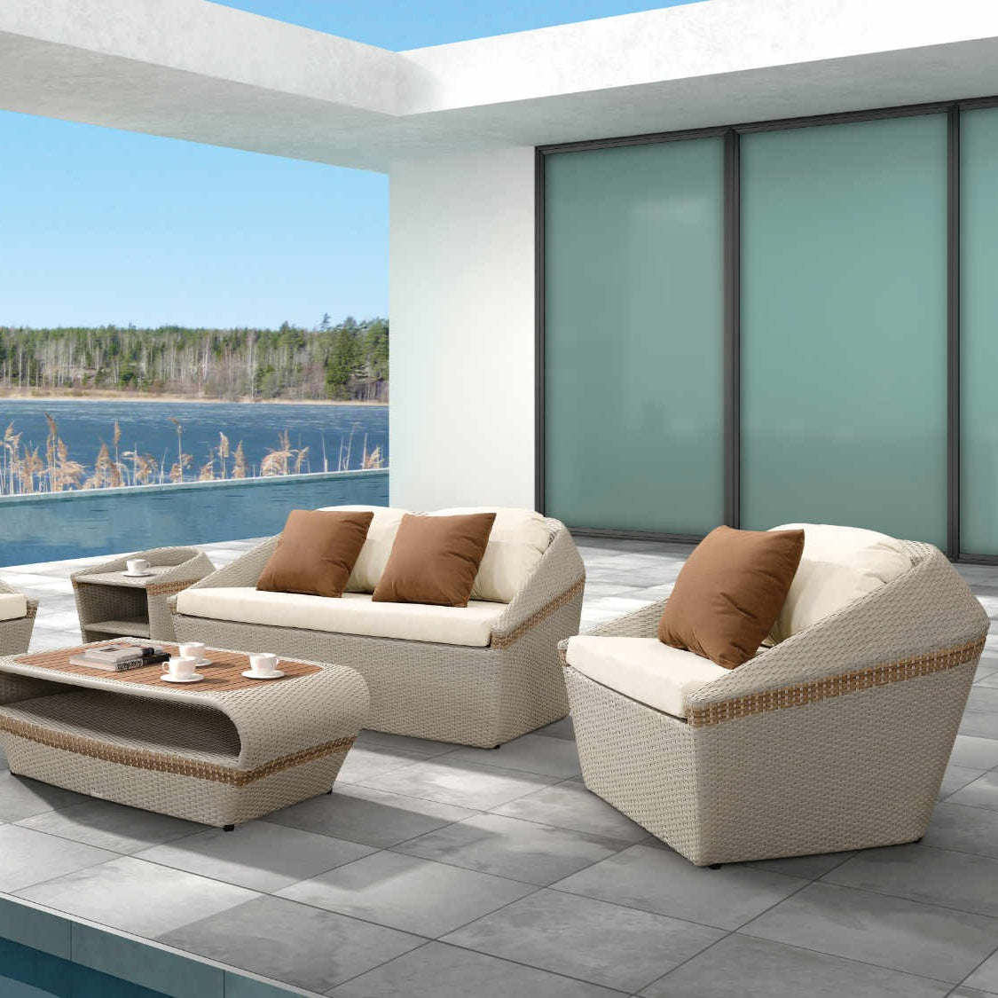 Amigo outdoor lounge set
