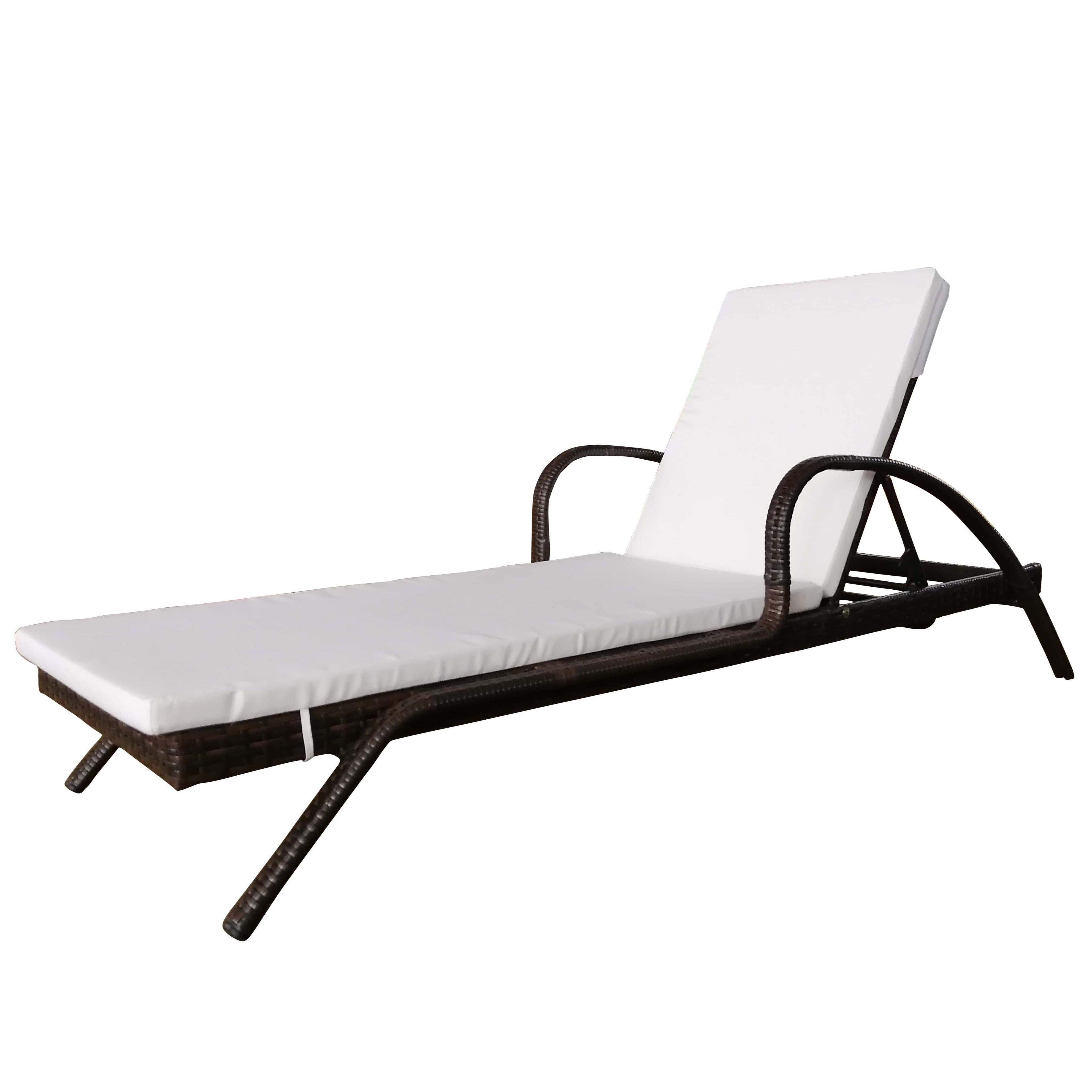 Garden furniture set in rattan BIARITZ