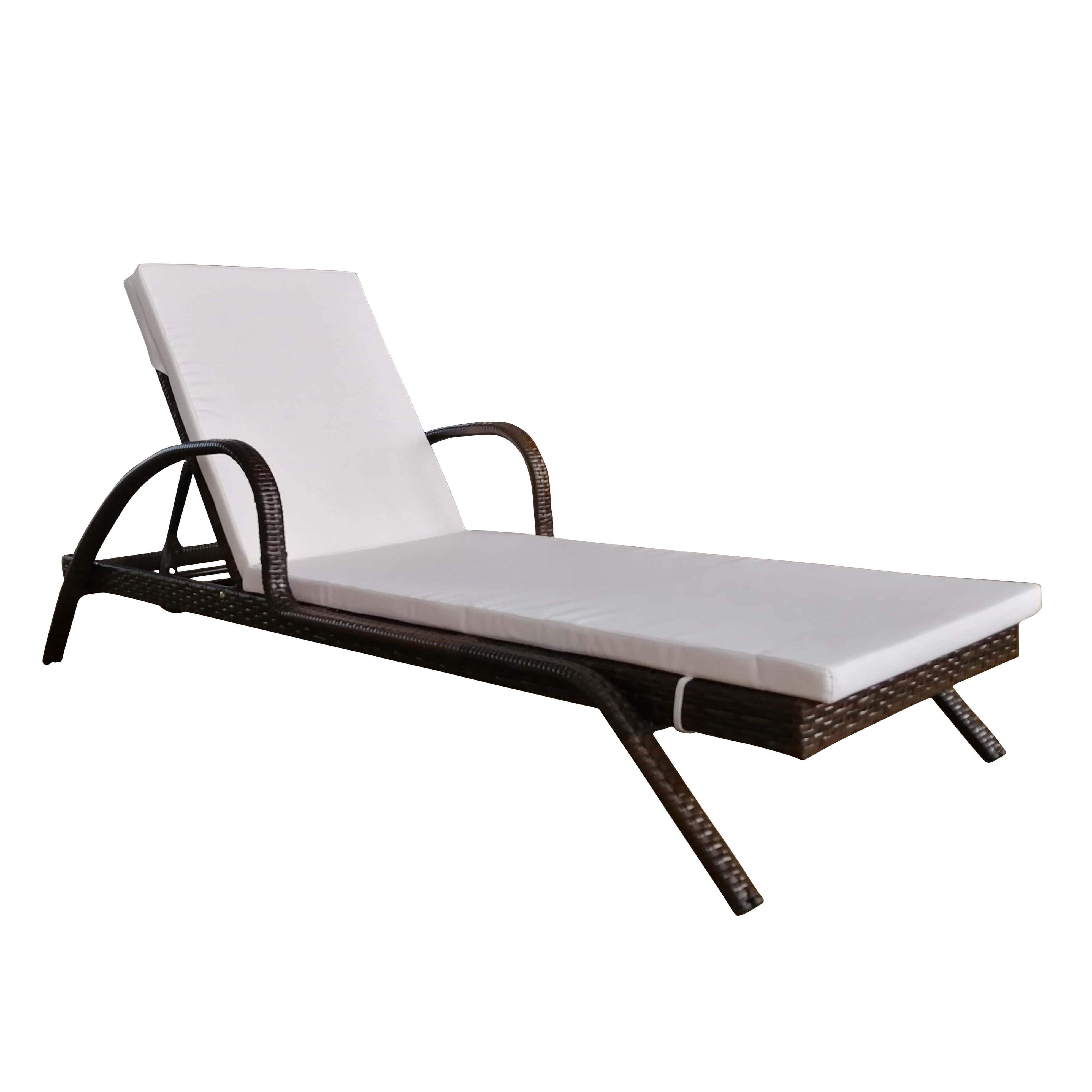 Garden furniture set in rattan BIARITZ