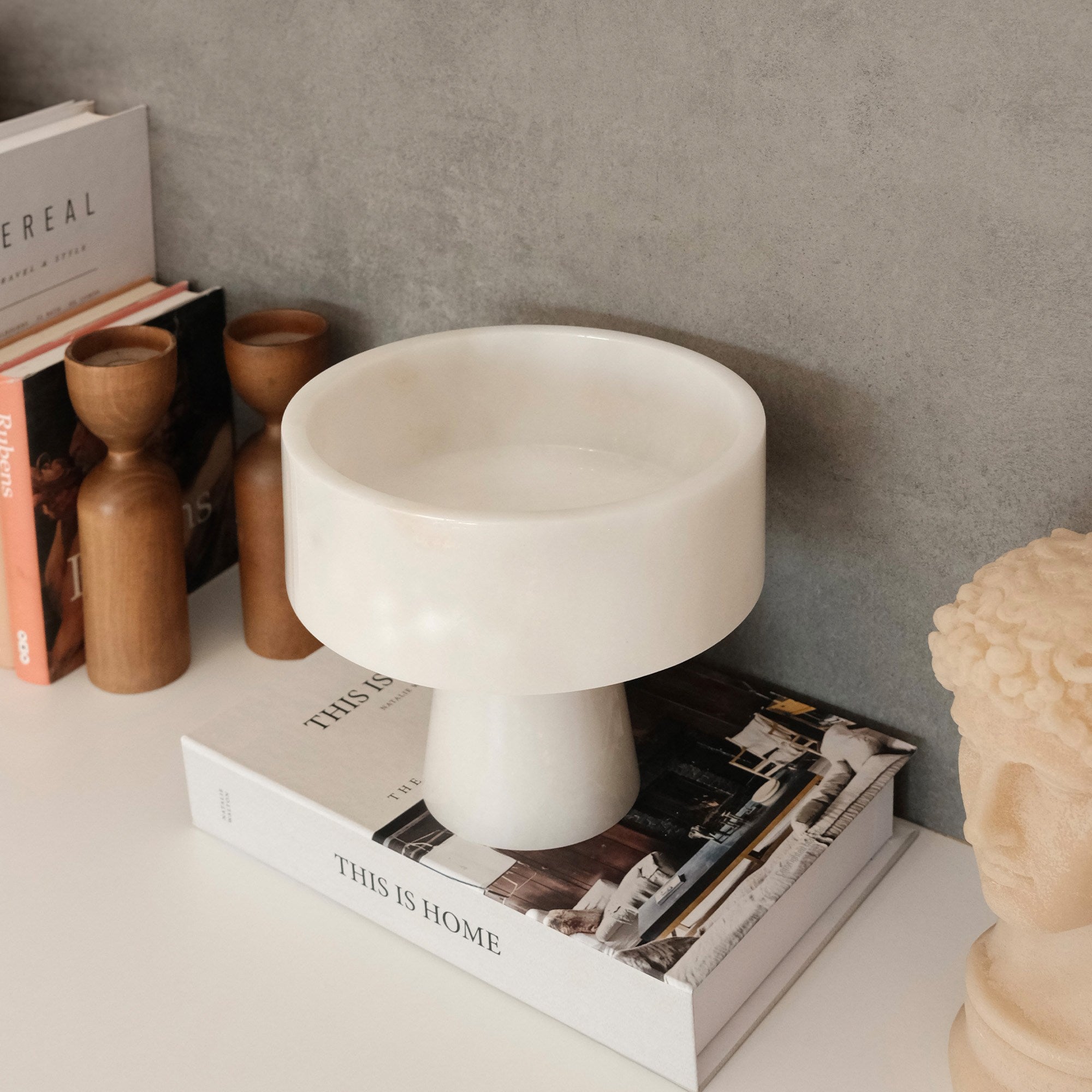 Decorative Bowl Thassos Marble | 144ARD1503
