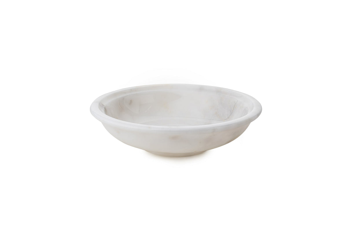 Decorative Bowl Thassos Marble | 144ARD1505