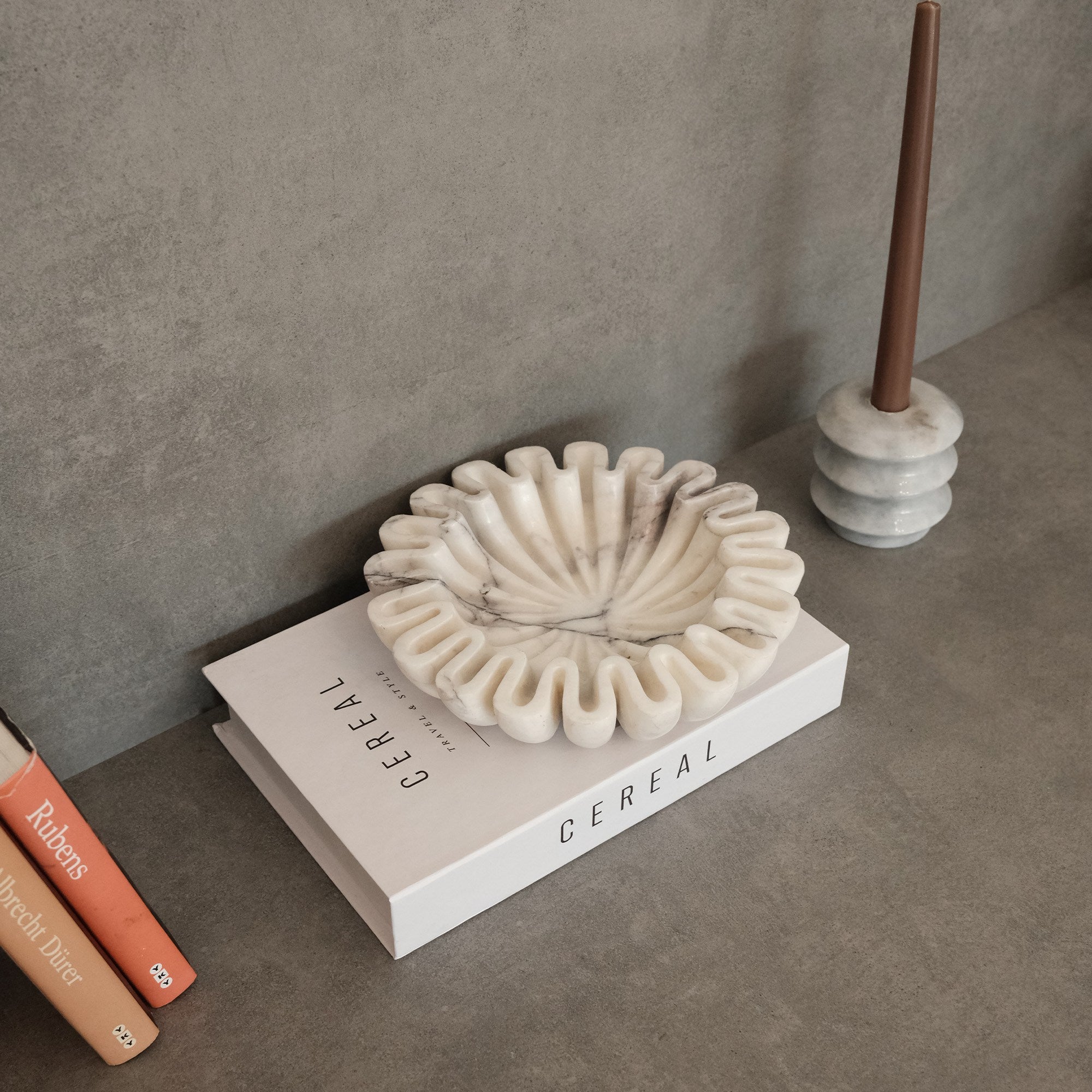 Decorative Bowl Sicily Lila Marble | 144ARD1506