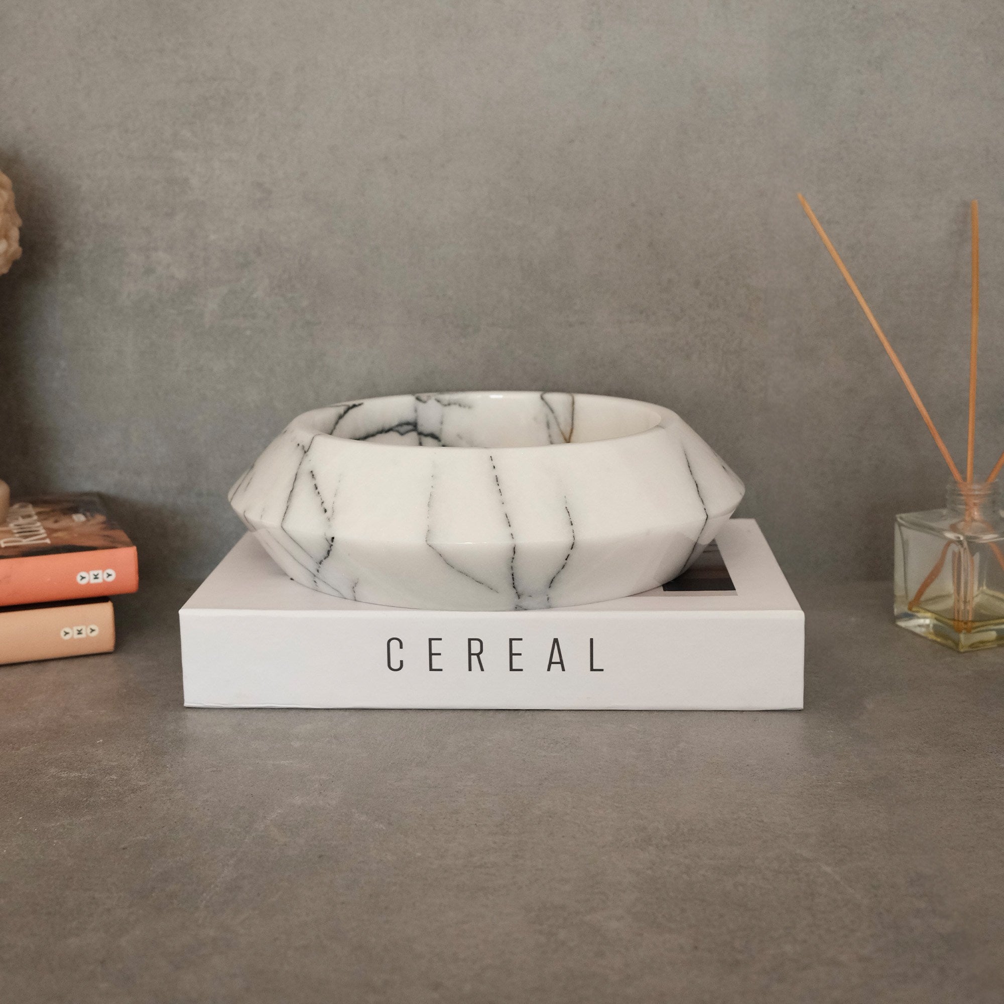 Decorative Bowl Sicily Lila Marble | 144ARD1507