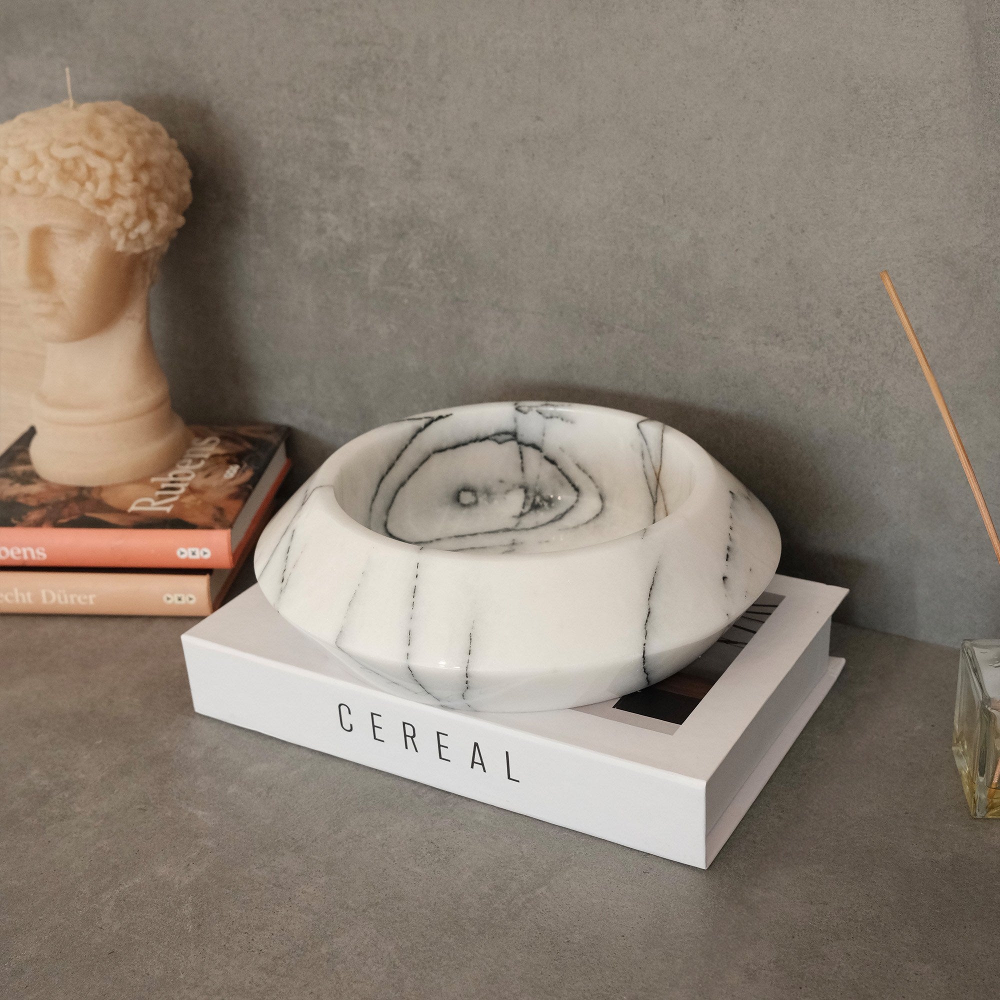 Decorative Bowl Sicily Lila Marble | 144ARD1507