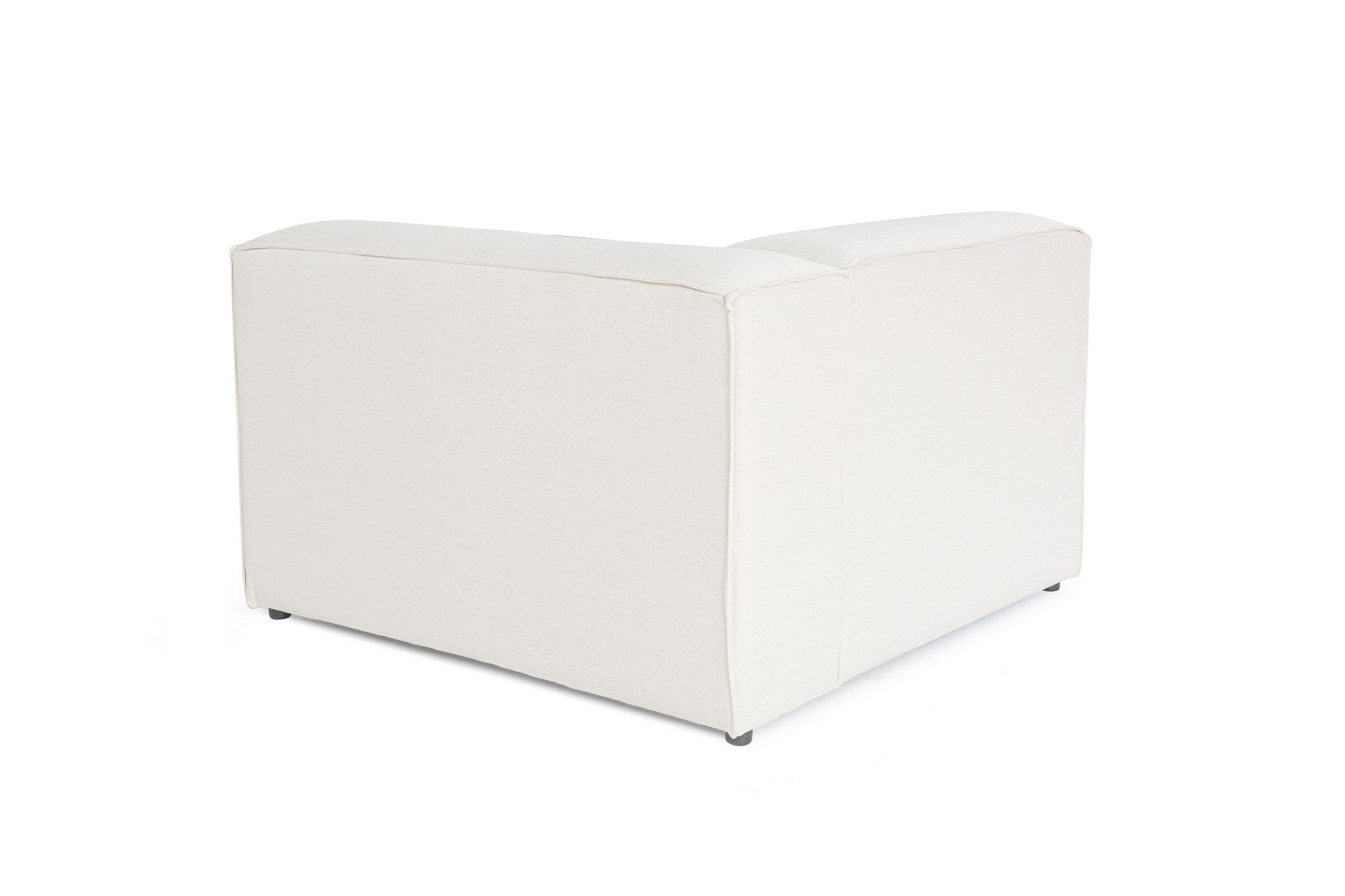 Frida – Ecru L Shape Corner Sofa | Designer Sectional for Living Room