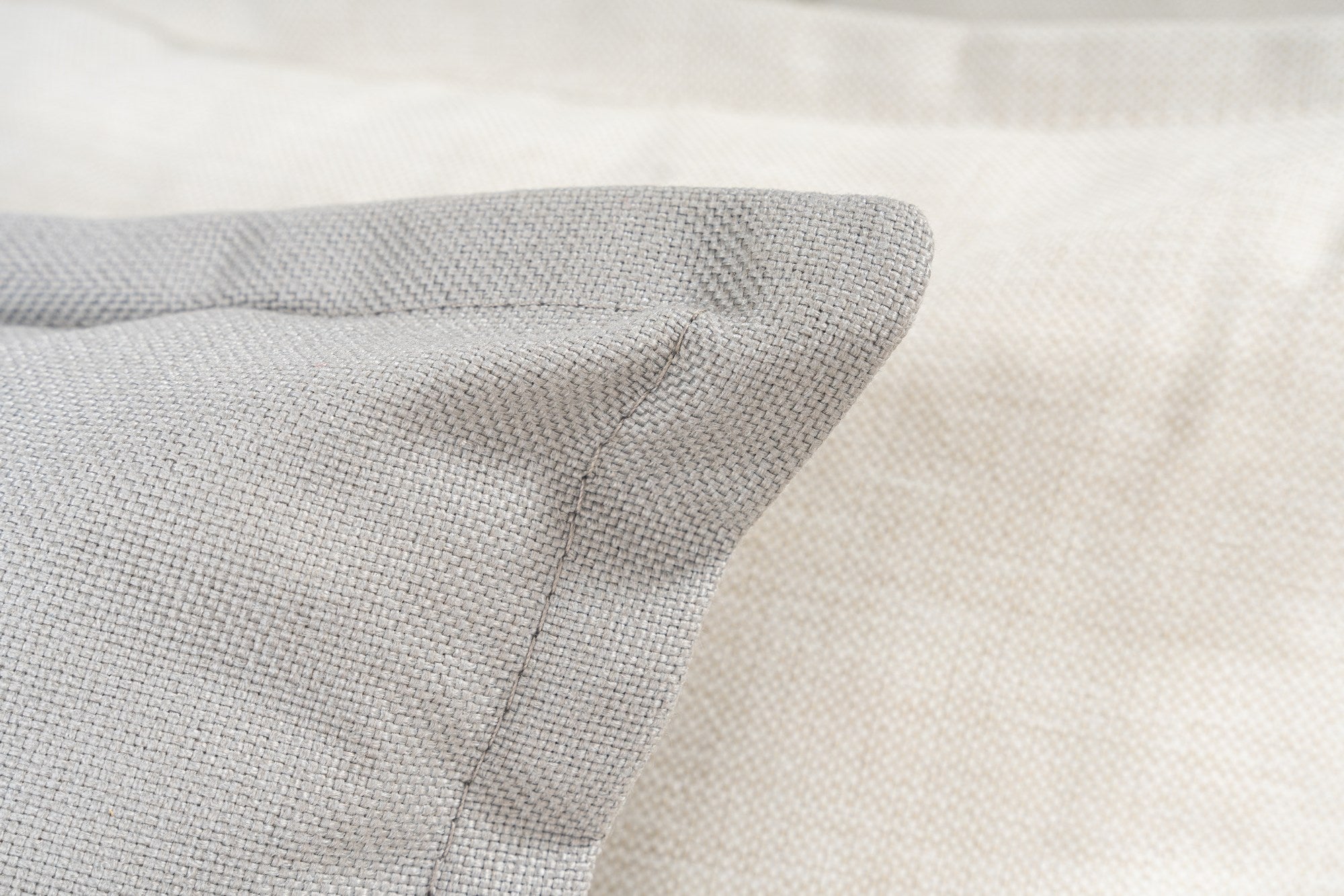 Frida – Ecru L Shape Corner Sofa | Designer Sectional for Living Room