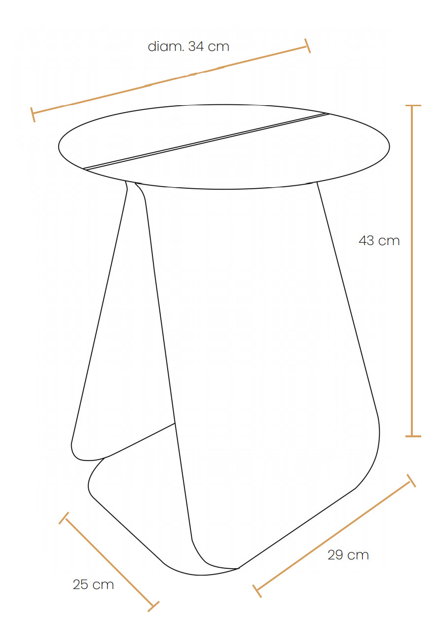 YOUMY round side table - Mlle JO