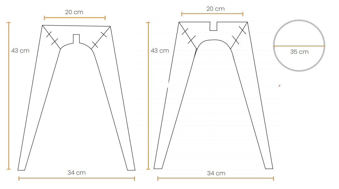 ASSY low stool - Mlle JO