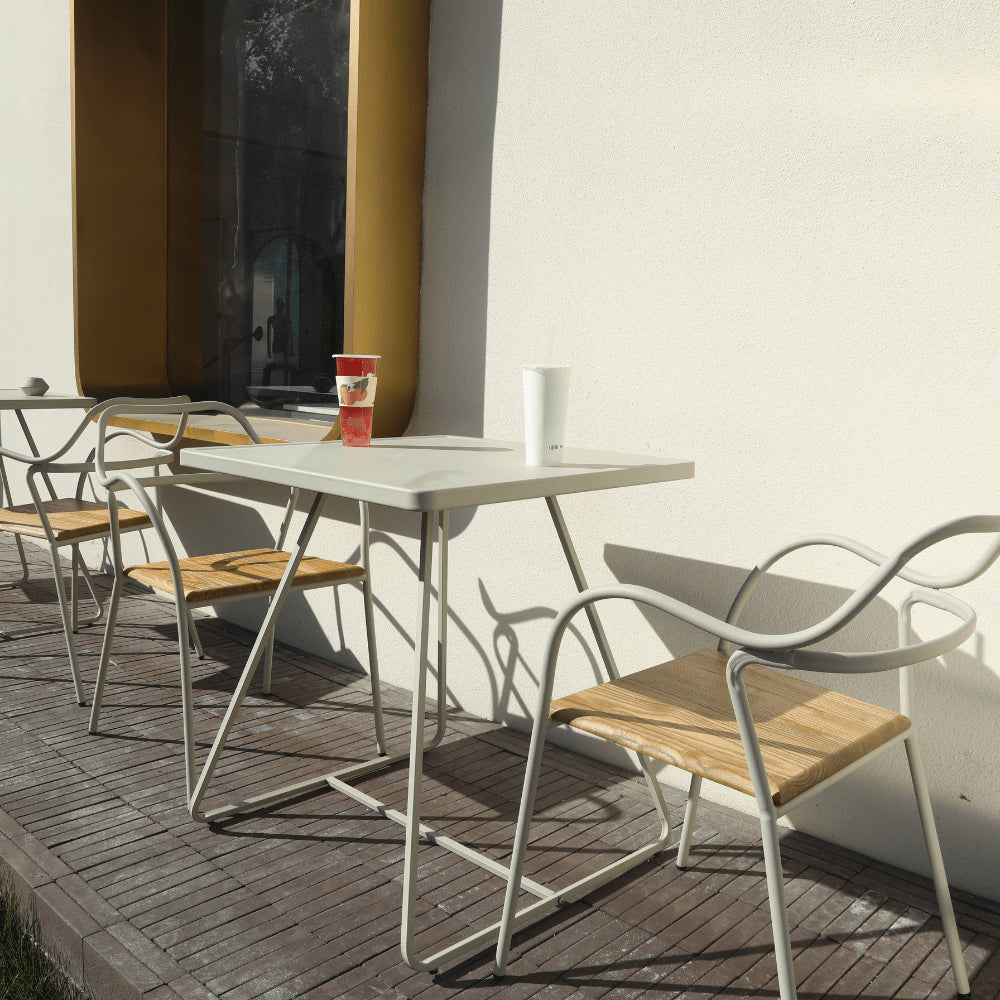 RESTO metal and wood bar chair