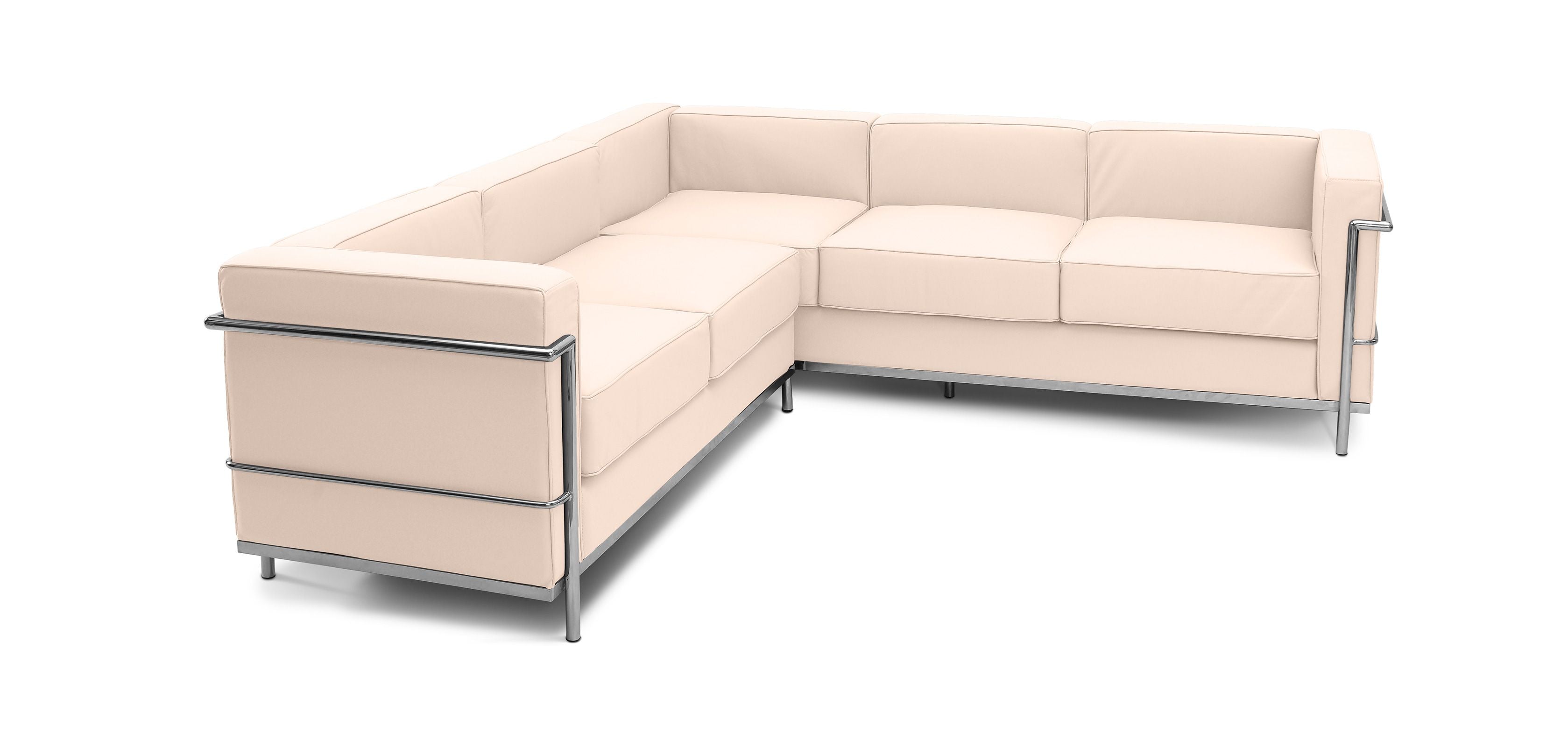  Leather Corner Sofa 'Grand Confort' - Inspiration LC2