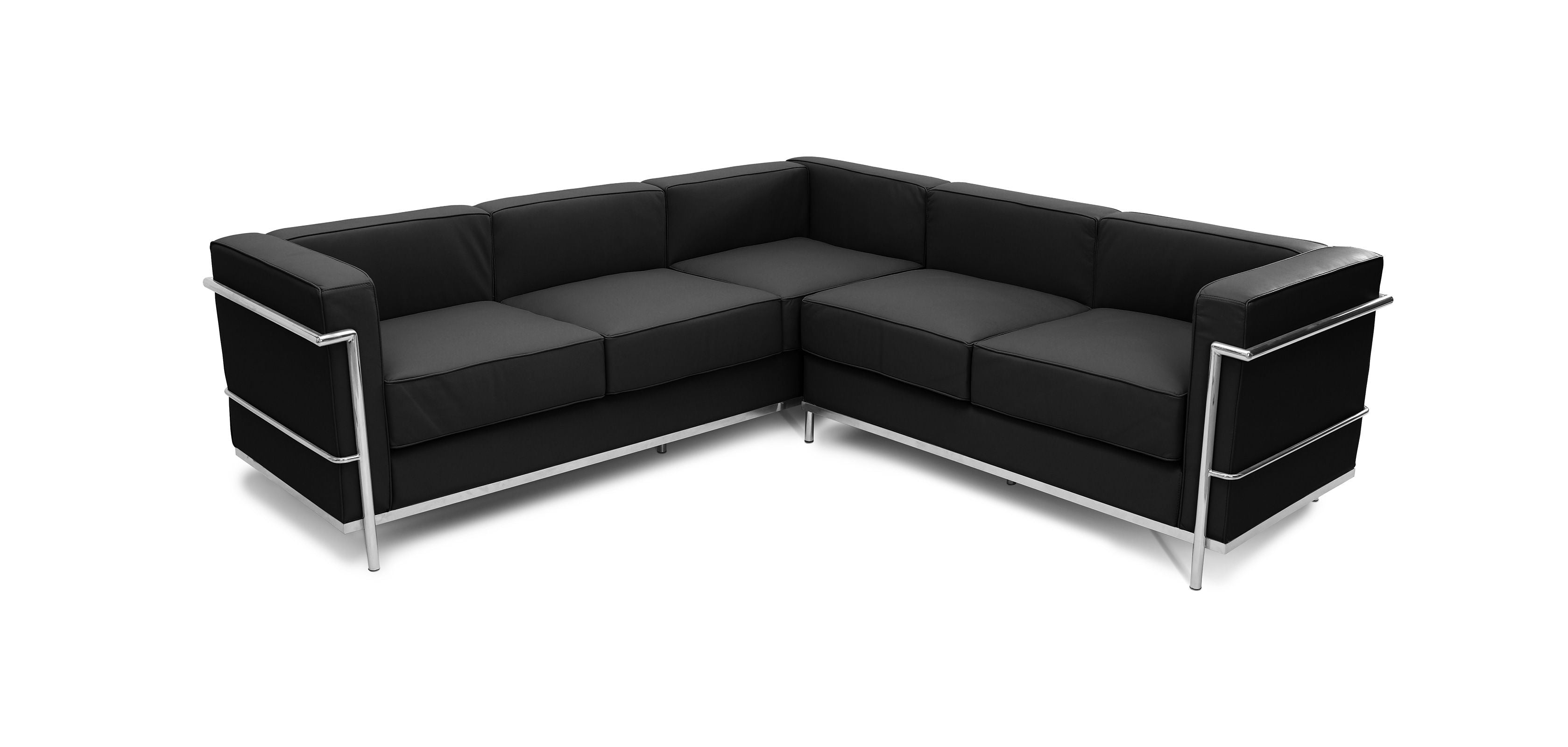  Leather Corner Sofa 'Grand Confort' - Inspiration LC2