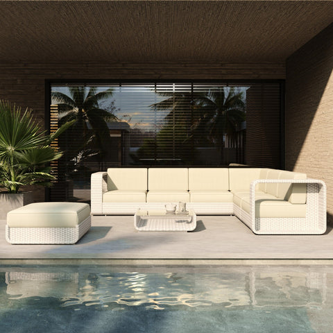 Outdoor corner sofa HAMPTONS