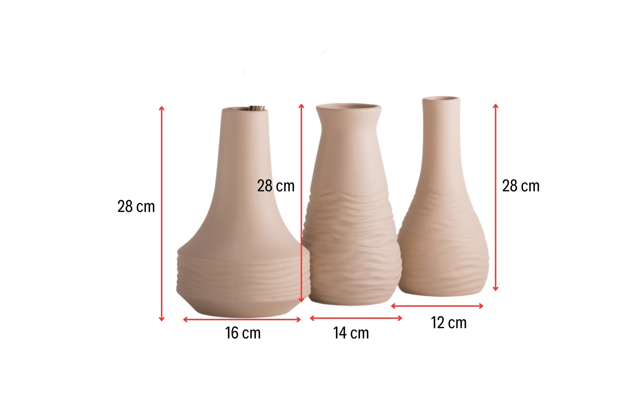 Decorative Vase Set CERAMIC | 230TRV1187
