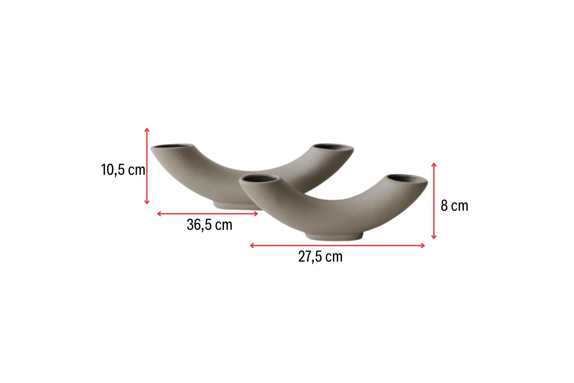 Set di vasi decorativi CERAMICA | 230TRV1215