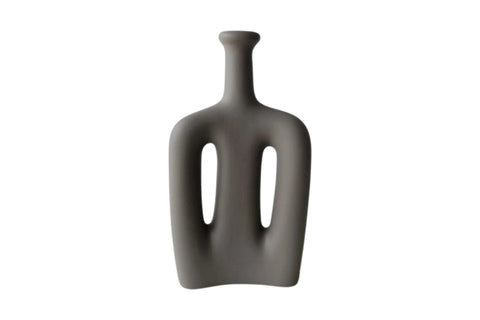 Mink Ceramic Vase – Contemporary Decor