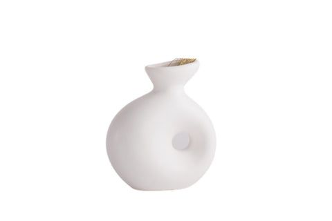 White Ceramic Vase – Timeless Decor