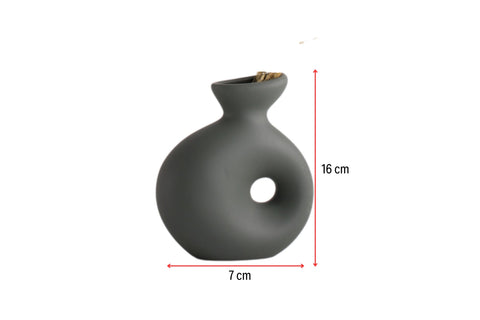 Green Ceramic Vase – Interior Accent