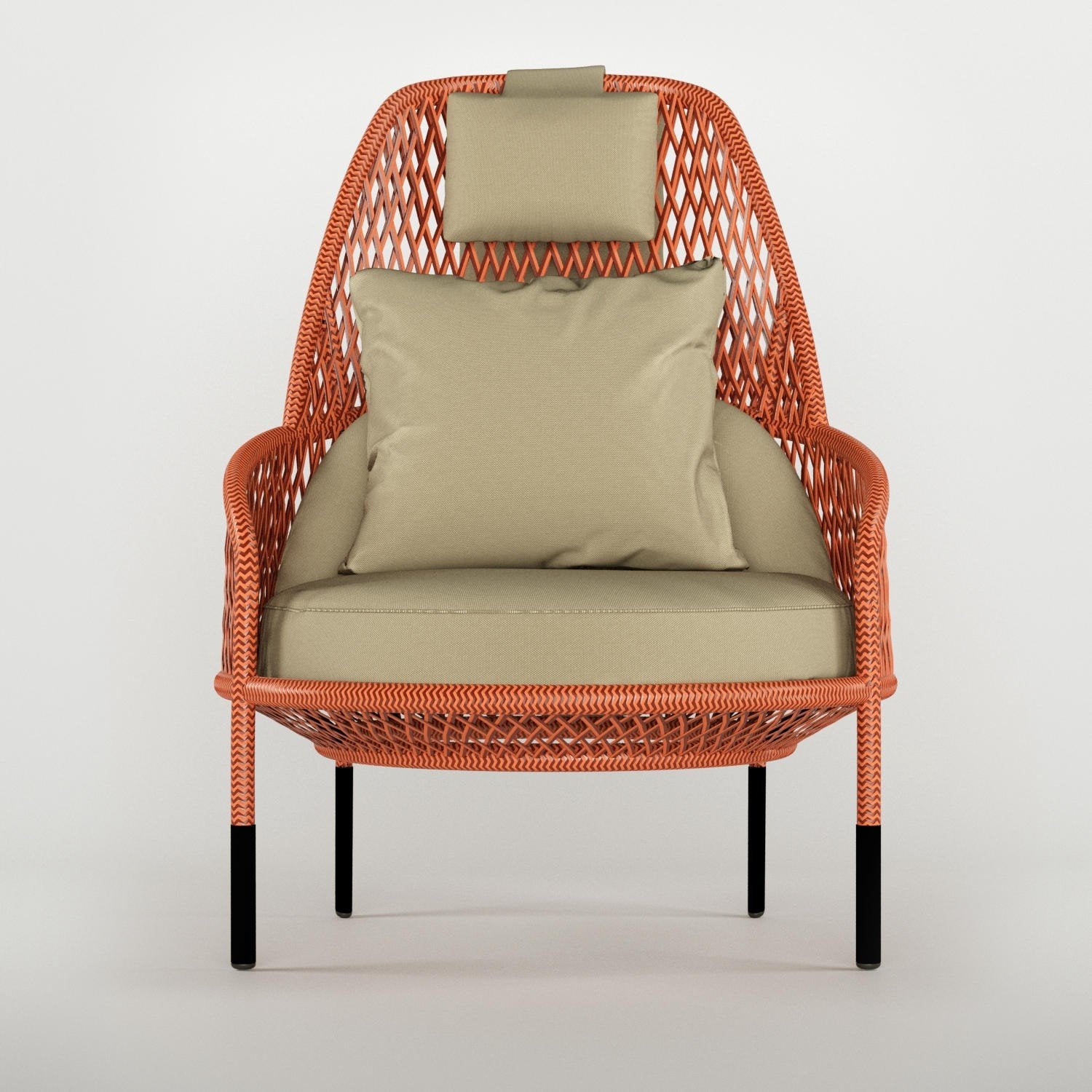 BONDI lounge chair with ottoman