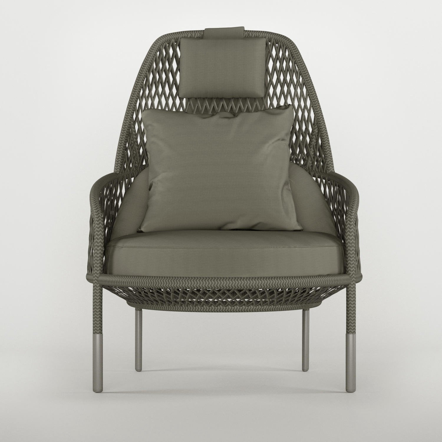 BONDI lounge chair with ottoman