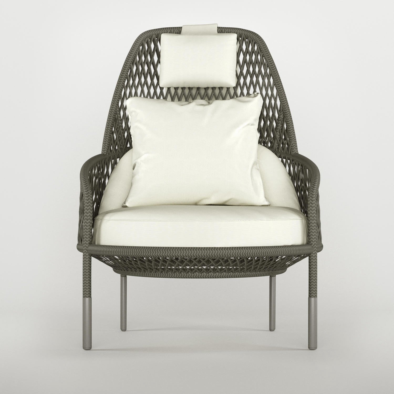 BONDI lounge chair with ottoman