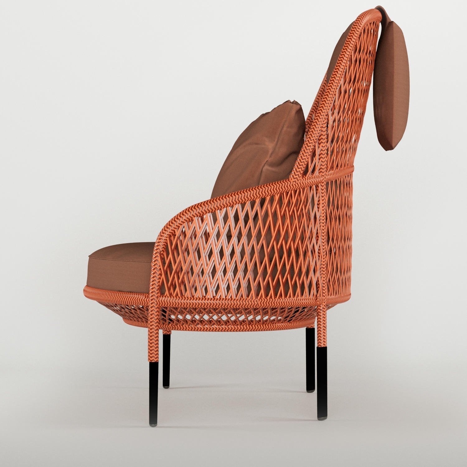 BONDI lounge chair with ottoman