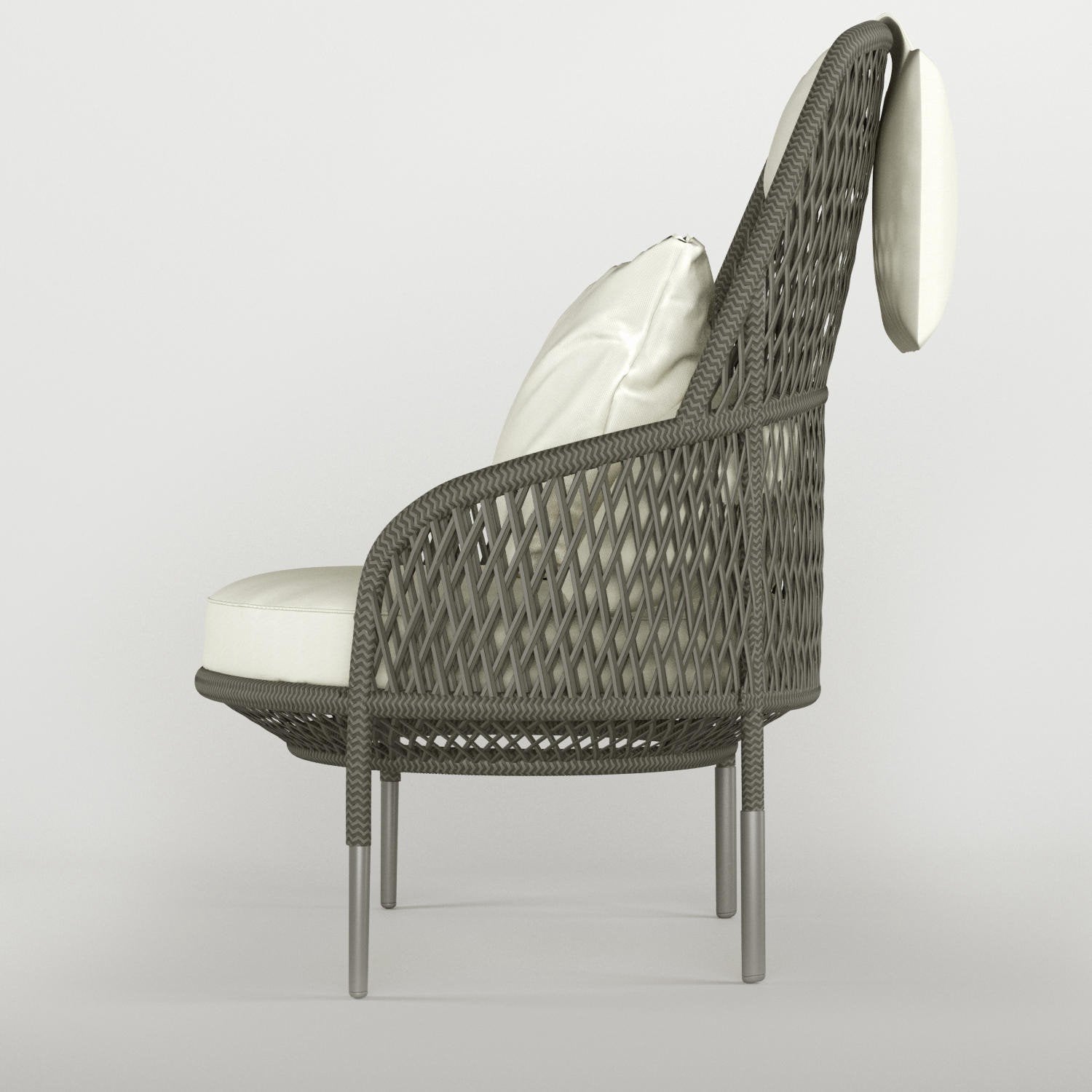 BONDI lounge chair with ottoman