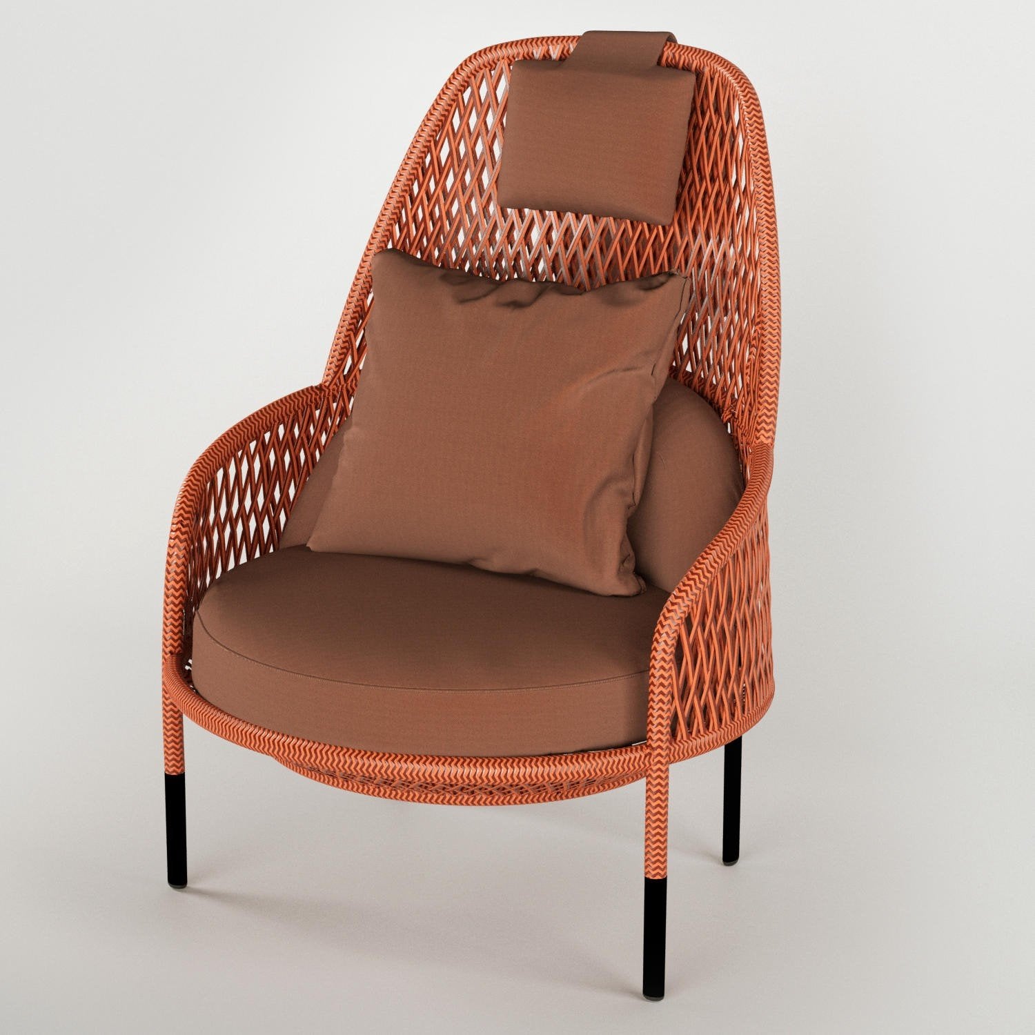 BONDI lounge chair with ottoman