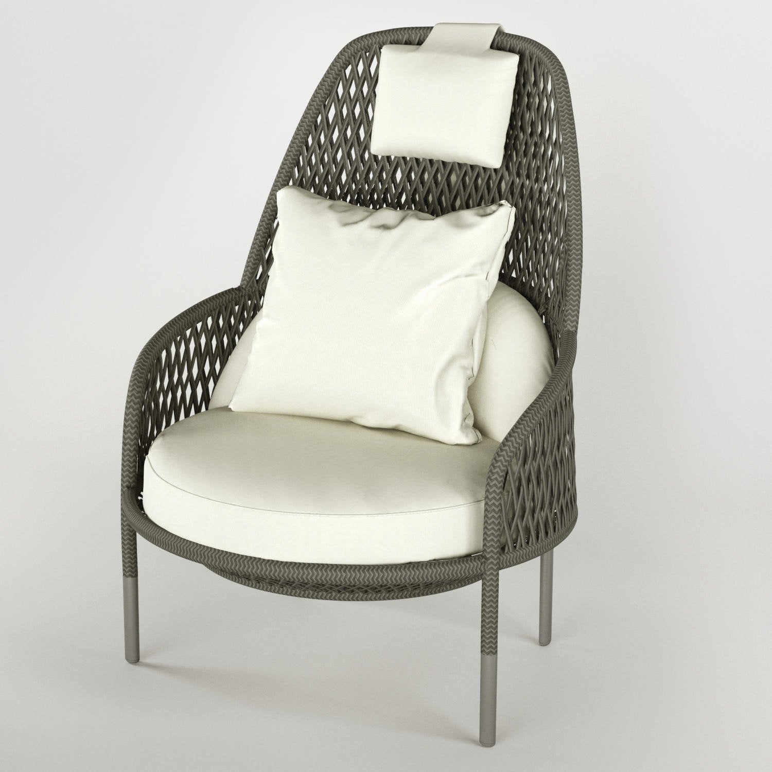 BONDI lounge chair with ottoman