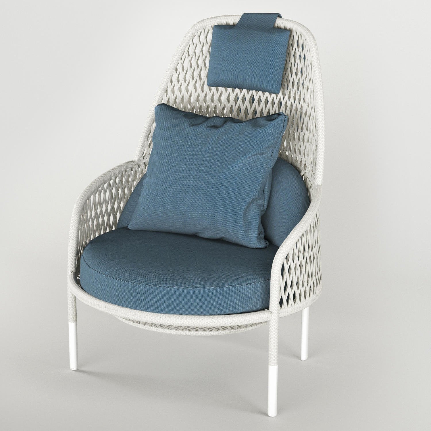 BONDI lounge chair with ottoman