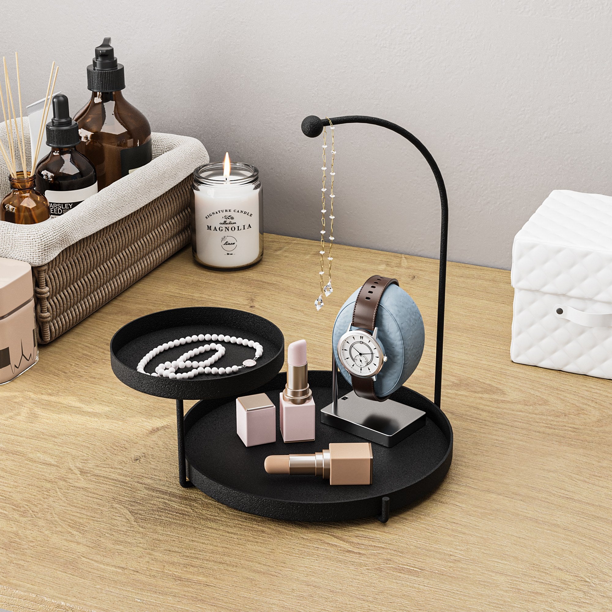 Decorative Metal Accessory Black | 247HFM1106