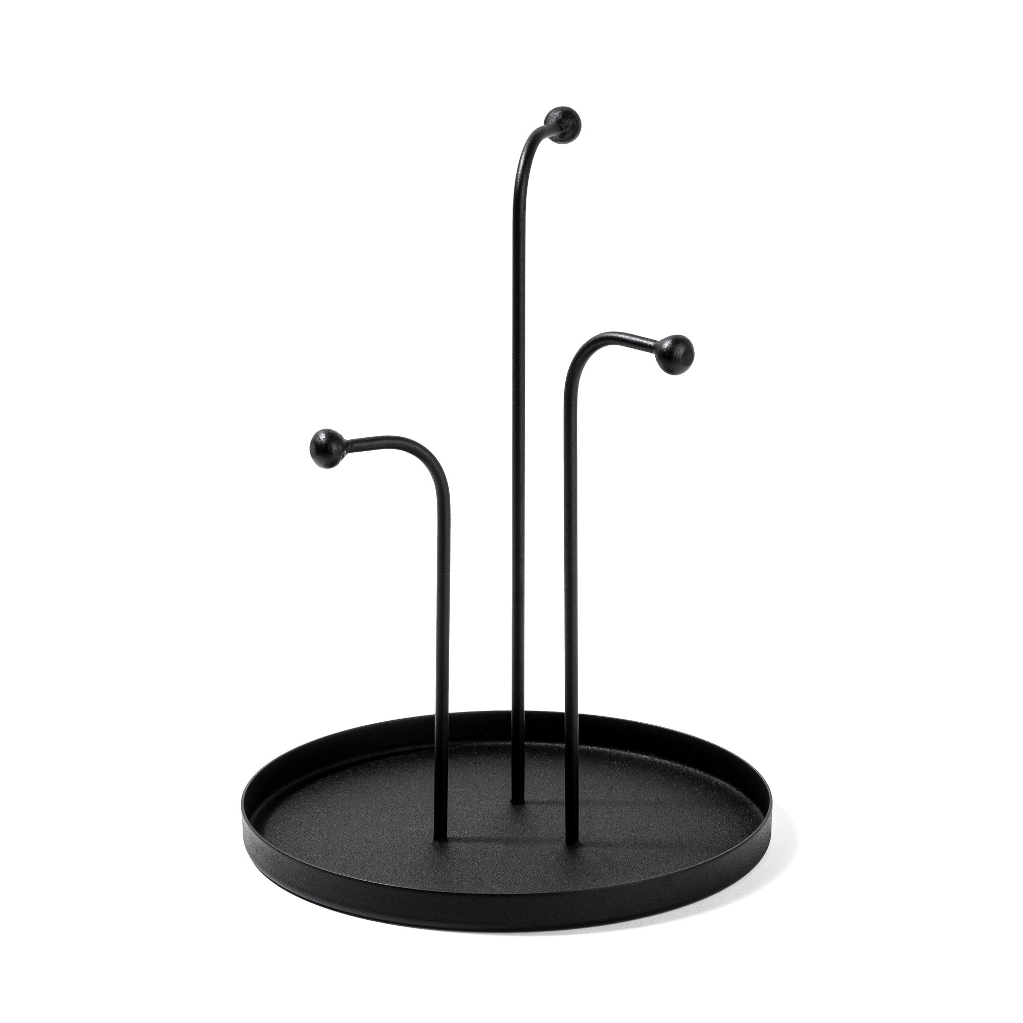Accessorio decorativo in metallo nero | 247HFM1112