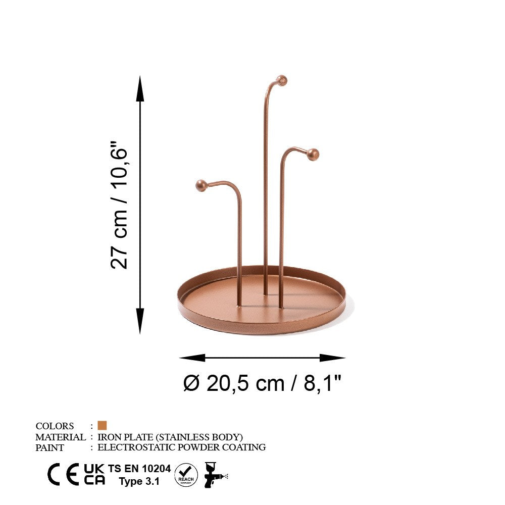 Decorative Metal Accessory Copper | 247HFM1113