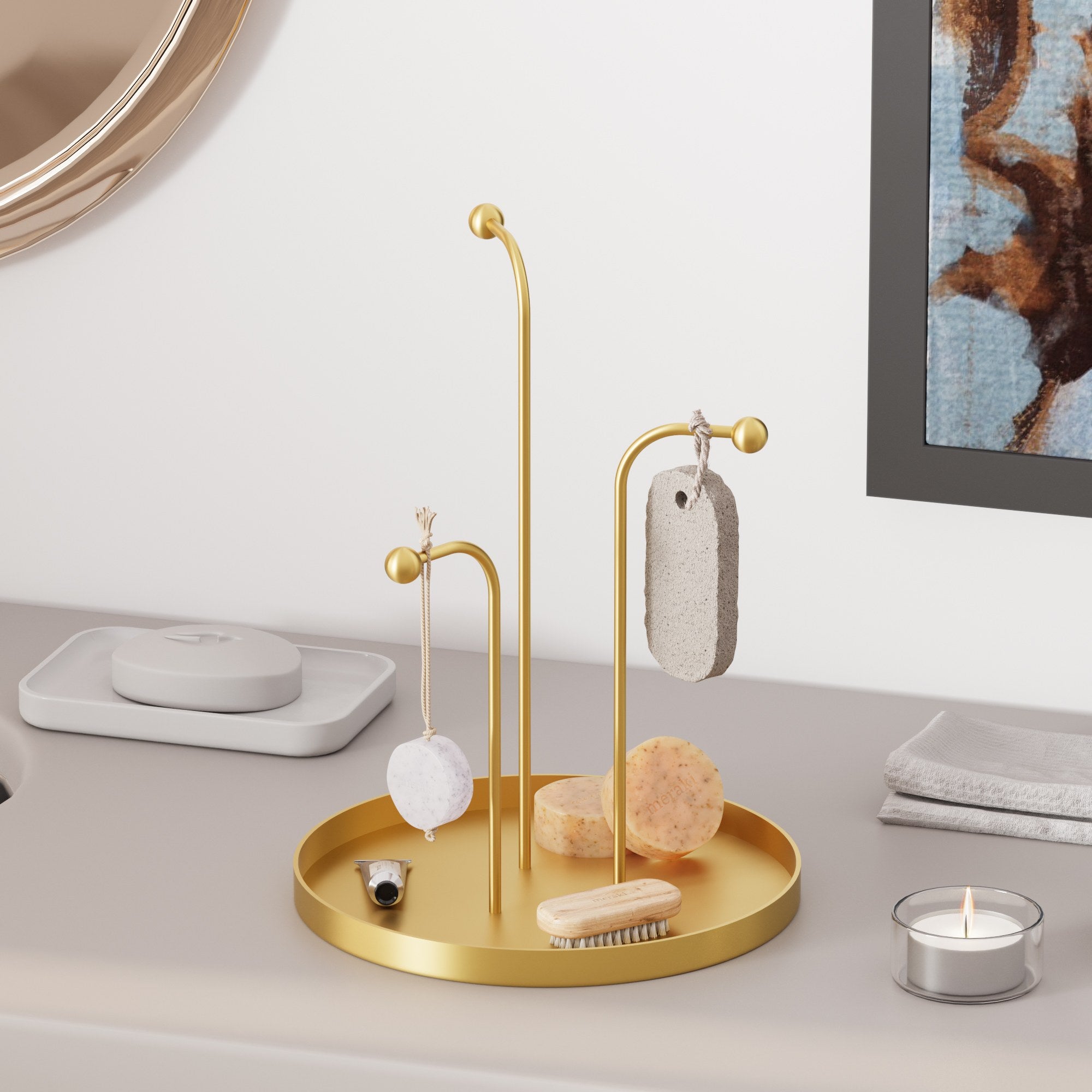 Decorative Metal Accessory Gold | 247HFM1114