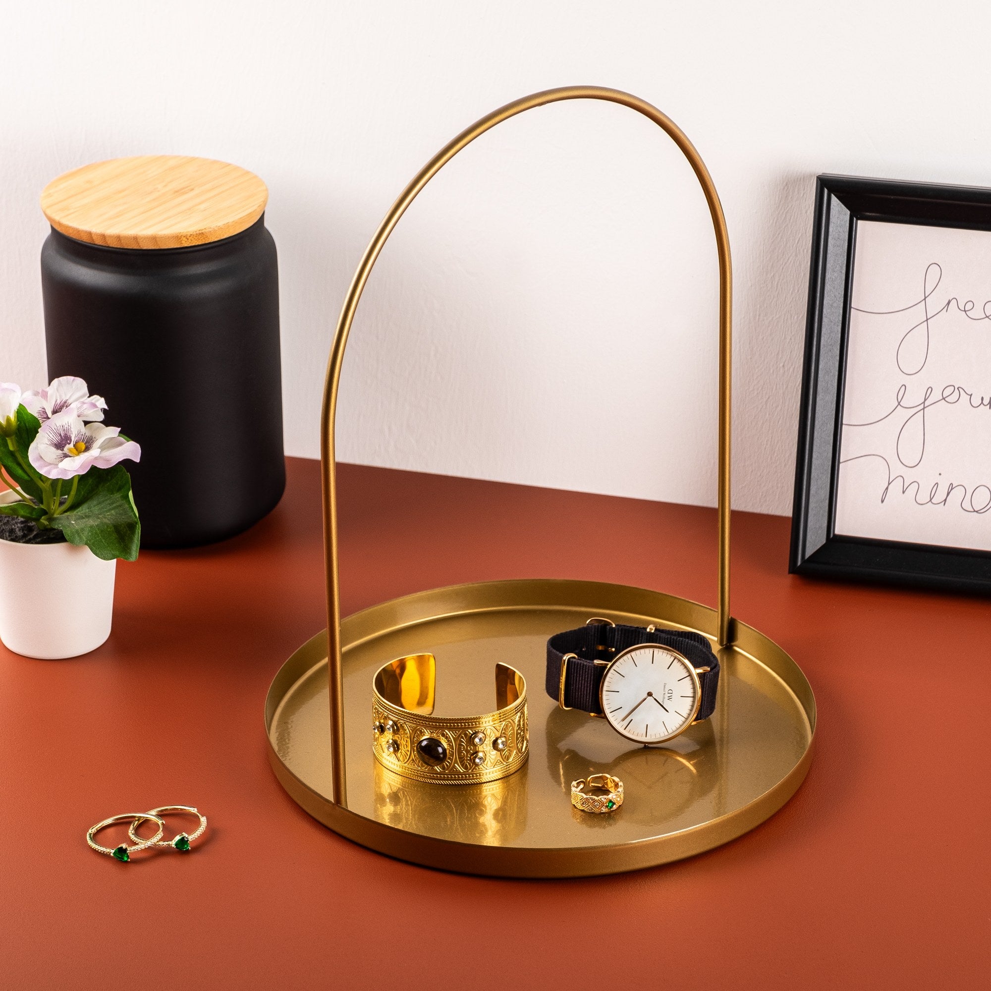 Decorative Metal Accessory Gold | 247HFM1117