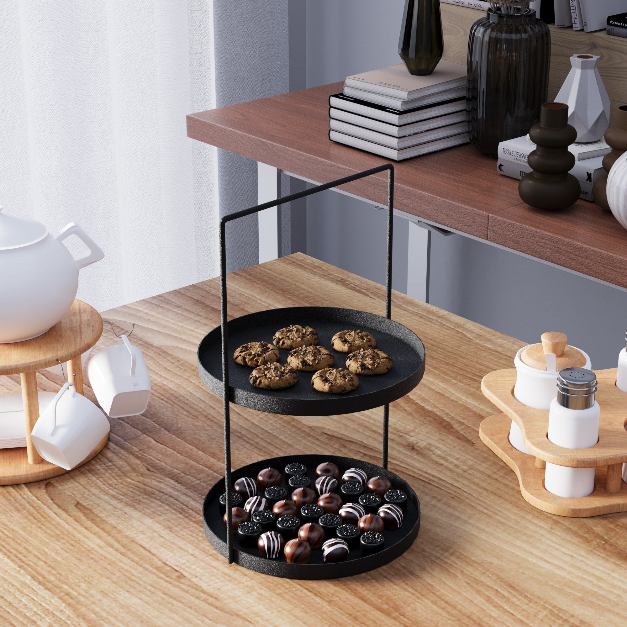 Decorative Metal Accessory Black | 247HFM1118