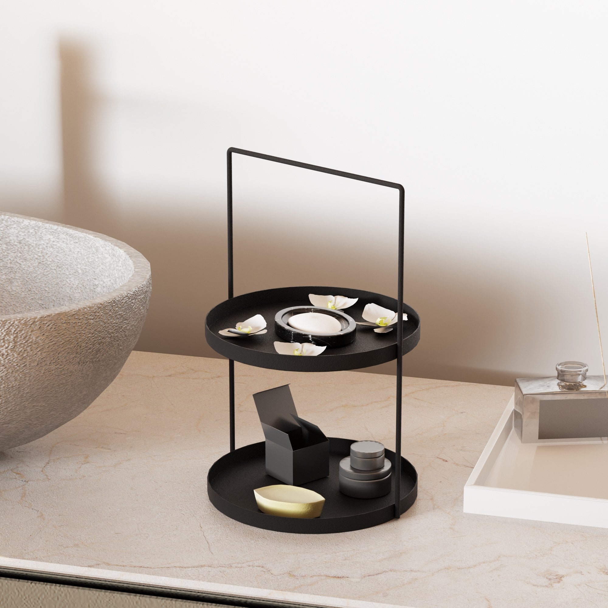 Decorative Metal Accessory Black | 247HFM1118